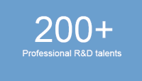 200 Professional R&D talents