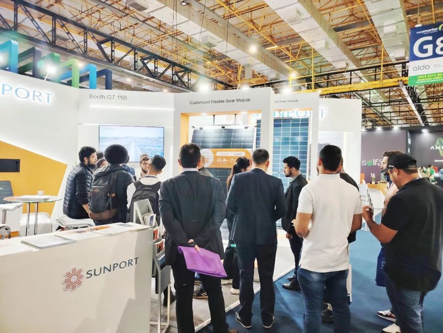 Distinguished PV Modules from Sunport Showcased at 2023 Smarter E South America Exhibition